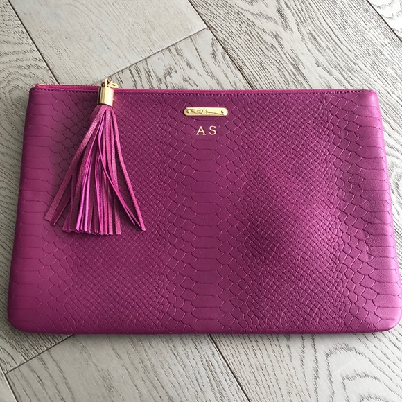 GiGi New York clutch monogram - Picture 1 of 4